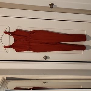 Luna Chix jumpsuits burnt orange
